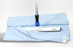 Dweil 60x70cm ±143gr "Koala" Blauw 10st