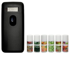 Disp. Quartz BLACK Luchtverfrisser Digitaal