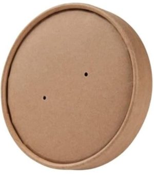 Beker karton DEKSEL Ø90mm